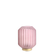 EDG Enzo De Gasperi Bright Lamp with Base H 17 Cm D 13 Cm Light Pink