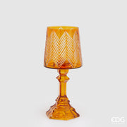 EDG Enzo De Gasperi Candle Holder Lampshade H 30 Cm D 13 Cm Yellow