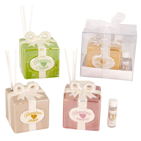 etm etm gift diffusore ass 7 x 7 cm h 8 cm bomboniera con box 1 pz ean 8059793664571
