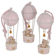 ETM Hot Air Balloon Assorted H 12 Cm Pink Party Favor 1 Pc