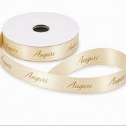 ETM Wishes Ribbon Cream 15 mm x 25 m