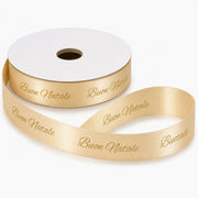 ETM Ribbon Ribbon Merry Christmas Cream 15 mm x 25 m