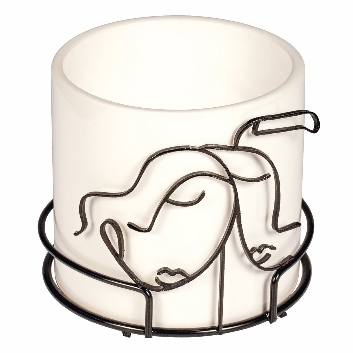 etm etm visi portapiante d 11 cm h 95 cm bianco ean 8059793667343