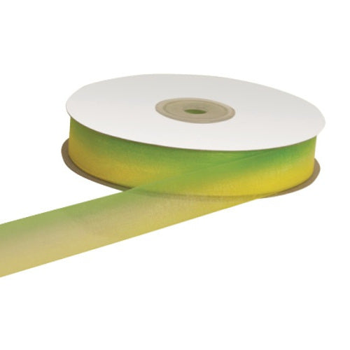 immagine-1-etm-nastro-organza-bicolore-20-mm-50-mt-verde-giallo-ean-8052440864850