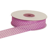 ETM Organza Ribbon Polka Dots 10mm 50mt Lilac
