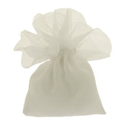 ETM Sugared Almonds Bag Ciuffo Bag 10 x 13 Cm White 12 Pcs