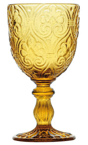 Fade Corinto Amber Chalice 300 Ml 6 Pcs