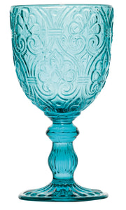 Fade Corinth Turquoise Glass 300 Ml 6 Pcs