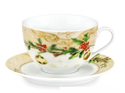 fade fade agrifoglio set 2 tazze colazione natalizie 400 ml multicolor ean 8016175589693