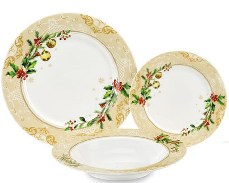 fade fade agrifoglio set tavola 18 pz porcellana multicolor ean 8016175589945