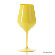 Gold Plast Calice Wine Cocktail 470 Cc Yellow Tritan