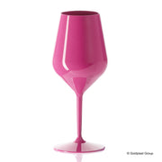 Gold Plast Wine Cocktail Goblet 470 Cc Pink Tritan
