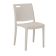 Sedia Grosfillex Clip lino, fibra di vetro anti-UV, 48×50×81 cm, impilabile. Ideale per dehors, terrazza e contract ean 35200581