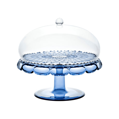 guzzini guzzini alzata con campana vanity bio based d 30 cm blu ean 8008392430063