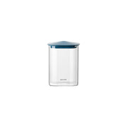 GUZZINI Fresh &amp; Style Rectangular Jar 1,000 ml Glass Blue Lid