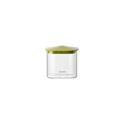 GUZZINI Fresh &amp; Style Rectangular Jar 1300 ml Glass Green Lid