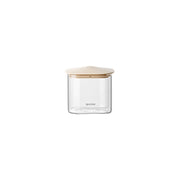 GUZZINI Fresh &amp; Style Rectangular Jar 600 ml Glass Beige Lid