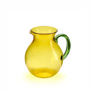 GUZZINI "Balloon" 2 Lt Pitcher in Bio-Based Plastic Yellow - Lightweight and Practical Pitcher for Kitchen and Table