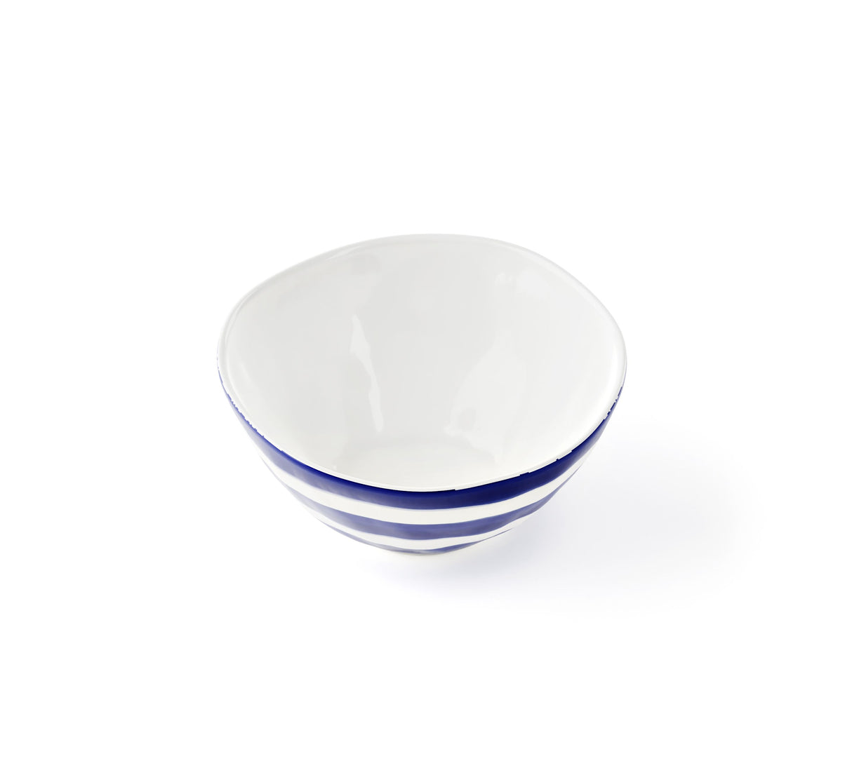 guzzini guzzini ciotola riviera melamina d 12 cm bianco blu ean 8008392392385