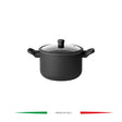 guzzini guzzini cuocipasta d 22 cm con coperchio in vetro cookcolor pentola pasta design pratico per cucina ean 8008392403135
