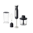 guzzini guzzini frullatore a immersione con accessori sous chef antracite mixer a immersione design moderno per cucina ean 8008392424093