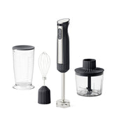 GUZZINI Immersion Blender with Sous Chef Anthracite Accessories – Modern Design Immersion Blender for the Kitchen