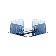 GUZZINI Vanity Bio-Based Horizontal Napkin Holder 20 x 20 Cm Blue