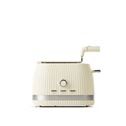 GUZZINI Toaster with Reclosable Tongs Sous Chef Cream – Practical Design Toaster for Kitchen