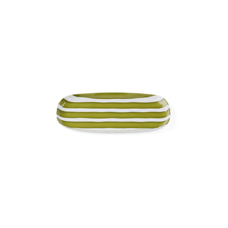 guzzini guzzini vassoio m riviera melamina 35 x 19 cm bianco verde ean 8008392427117