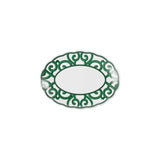 guzzini guzzini vassoio ovale piccolo natalizio harmonia melamina 365 x 27cm table decor bianco verde ean 8008392412564