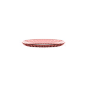 GUZZINI Small Oval Vanity Bio-Based Tray 32 x 19.5 Cm Red