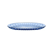 GUZZINI Vanity Bio-Based Oval Round Tray D 36 Cm Blue