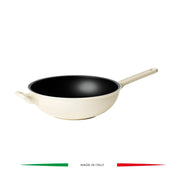 GUZZINI Wok Cook&amp;Color D 32 Cm Cream