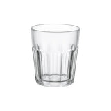 Bicchiere molato basso Guzzini Happy Hour 350 cc: design che cattura la luce, lavabile in lavastoviglie.