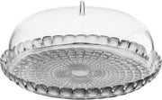GUZZINI Tiffany Cake Pan Set D 36 Cm H 14 Cm Transparent Color