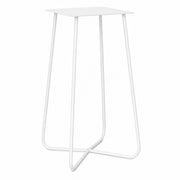 L'Arcolaio Aries White Steel Table Base H 73 cm