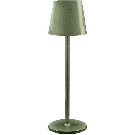 larcolaio larcolaio lampada led touch ricaricabile h 38 cm 10 x 10 cm ip54 round pro oliva ean 8051526263440