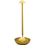 The Spinning Wheel Touch Lamp Arrow D 11 Cm H 29 Cm Gold