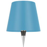 The Spinning Wheel Touch Metal Lamp Cap 11 x 11 x 13 Cm Light Blue