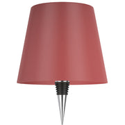 The Spinning Wheel Touch Lamp Metal Cap 11 x 11 x 13 Cm Red