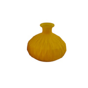 L'Arcolaio Matt Amphora Vase 13.8 x 13.8 x 12.3 cm Favors / Centerpiece Yellow