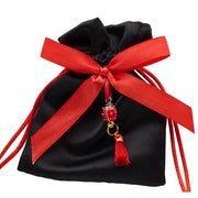 L'Arcolaio LadyBug Bag 9x12 cm Graduation Black – Elegant Favours 12 Pcs