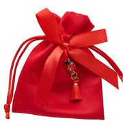 L'Arcolaio LadyBug Drawstring Bag 9x12 cm Graduation Red – Elegant Favour 12 Pcs