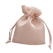 L'Arcolaio Shiny Organza Pouch 9x12 cm Confetti Holder Gold – Elegant Bomboniera 12 Pcs
