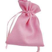 The Arcolaio Fabric Pouch 9x12 cm Pink – Elegant Wedding Favor 12 Pcs