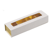 L'Arcolaio Tasting Box with Fabric Cover 18.5 x 5 cm White Sugared Almonds Holder 1 Pc