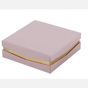 L'Arcolaio Smooth Box Sweet Holder 13 x 13 x 4 Cm Souvenir Pink 1 Pc