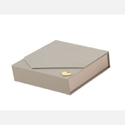 L'Arcolaio Smooth Box Sweet Favor Holder 13 x 13 x 4 Cm Taupe 1 Pc