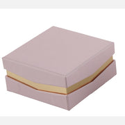 L'Arcolaio Smooth Box Sweet Holder 9 x 9 x 4 Cm Souvenir Pink 1 Pc