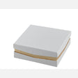 larcolaio larcolaio scatola telata portaconfetti 13 x 13 x 4 cm bomboniera bianca 1 pz ean 8059558632197